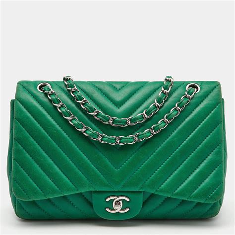 chanel chevron bag beige|Chanel green 17s Chevron.